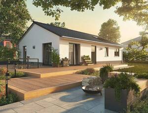 Exklusiver Bungalow-Neubau: Barrierefreier Wohntraum mit modernem Design und KfW55-Standard