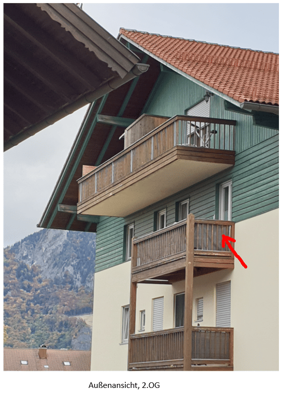 2 Zimmer-Wohnung mit EBK in 2. OG zu vermieten