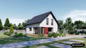 Günstiger als Miete - Neubau-Einfamilienhaus auf 575 m² Grundstück