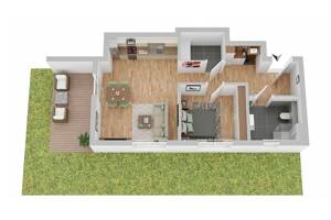 Moderne 2-Zimmer-Wohnung mit hohem Wohnkomfort und Privatgarten im QNG-Standard! Obj 10020 – 15738 Zeuthen – Vorschaubild 8
