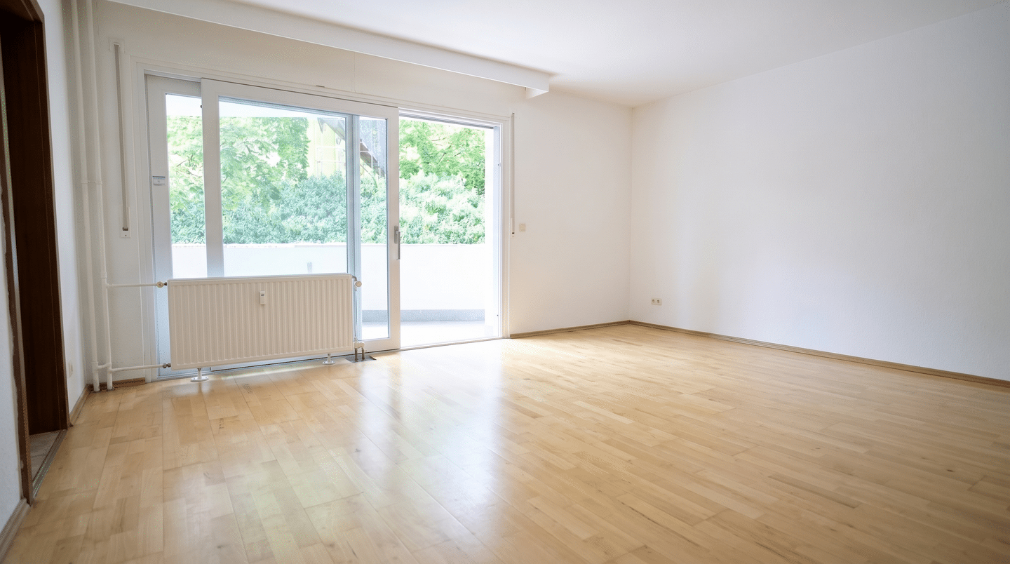 Zabo. Vollsaniert. Unter Marktwert. 2-Zi.-ETW mit 2 Balkone in ruhiger Lage – Nürnberg – Bild 1 von 9