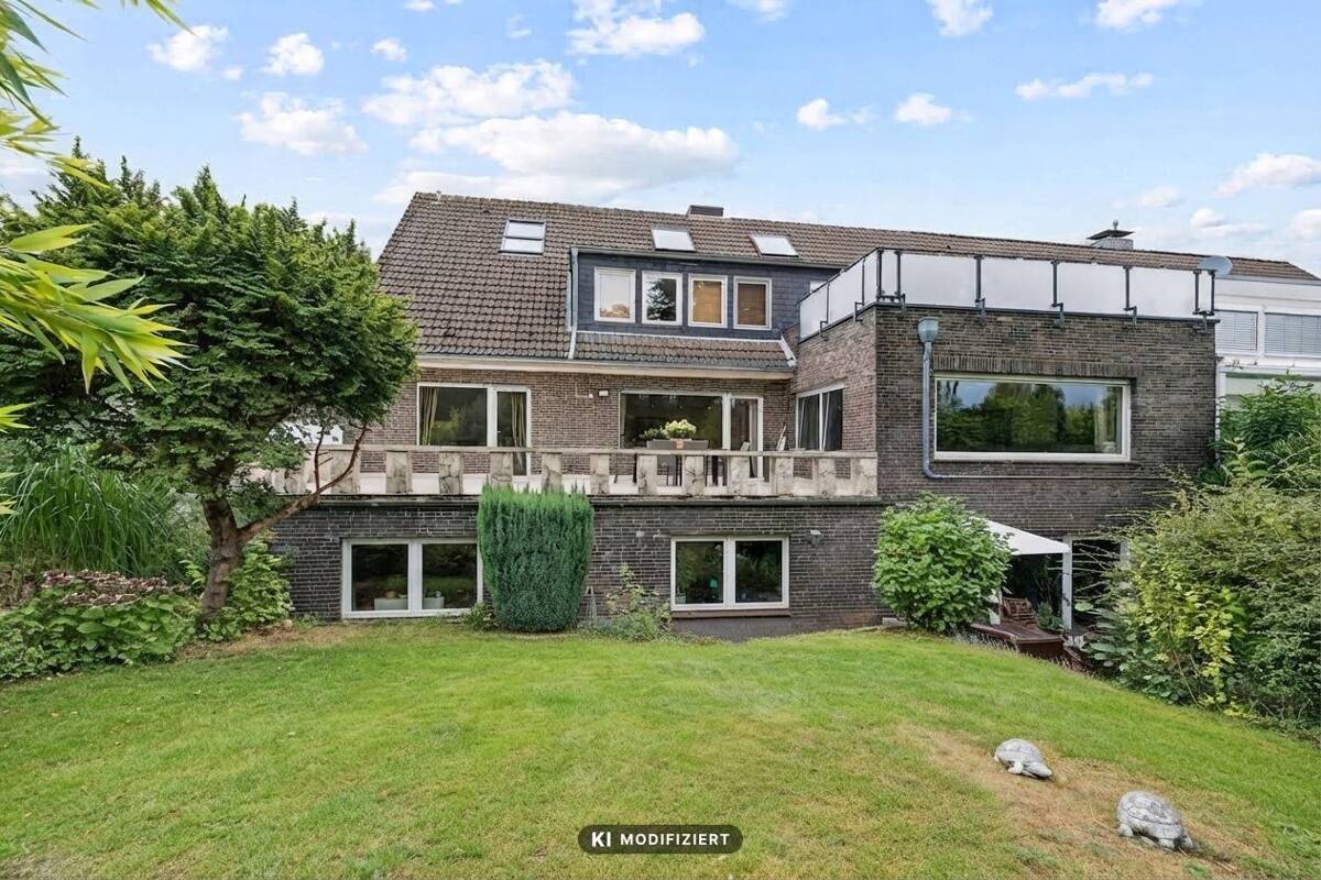 Großzügiges, möbliertes Wohnen mit sonniger Terrasse und herrlichem Gartenblick – 40629 Düsseldorf – Bild 1 von 9
