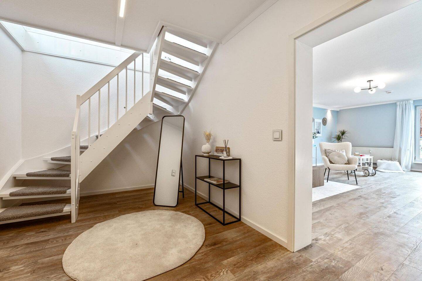 Exklusive Penthouse-Maisonette-Wohnung mit zwei Dachterrassen über den Dächern von Hamburg – Hamburg – Vorschaubild 3