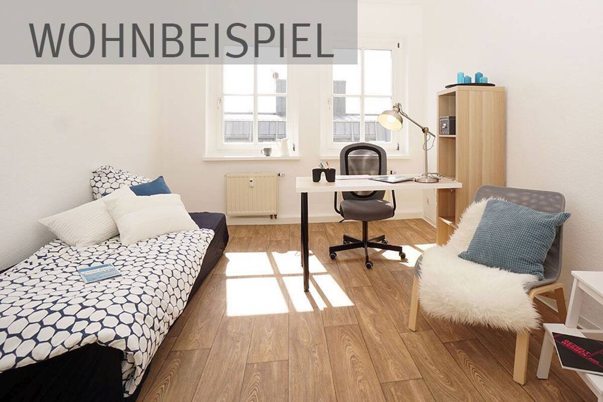 Möbliertes WG-Zimmer in 2er-Wohngemeinschaft – 8523 Plauen – Bild 1 von 9