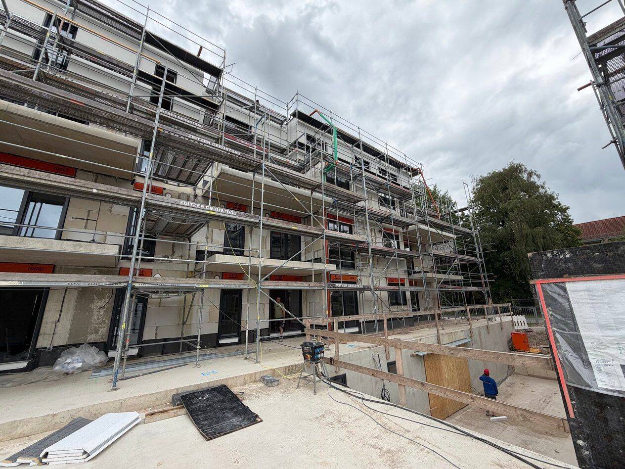Letzte 2-Zimmer Eigentumswohnung barrierefrei mit Terrasse und Gartenanteil in Jena-Ost - Bezug Frühjahr 2027 – Jena – Bild 1 von 9