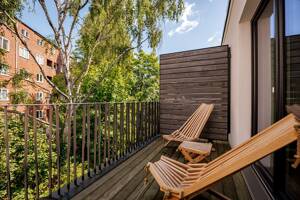 Winterhuder Eleganz: Bezugsfertiges 2-Zimmer-Penthouse mit 42 m² Süd-Dachterrasse - mit Einbauküche! – 22299 Hamburg – Vorschaubild 7