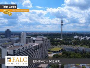 Ein Zuhause über den Dächern Münchens - Luxuriöse Penthouse-Maisonette im Olympischen Dorf