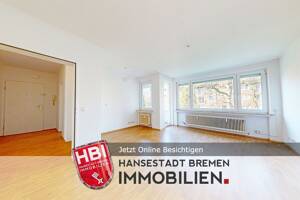 Huchting / Helle 3-Zimmer-Erdgeschosswohnung mit Loggia und Einbauküche