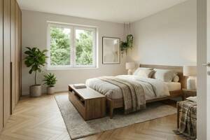 Moderne 2-Zimmer-Wohnung mit hohem Wohnkomfort und Privatgarten im QNG-Standard! Obj 10020 – 15738 Zeuthen – Vorschaubild 5