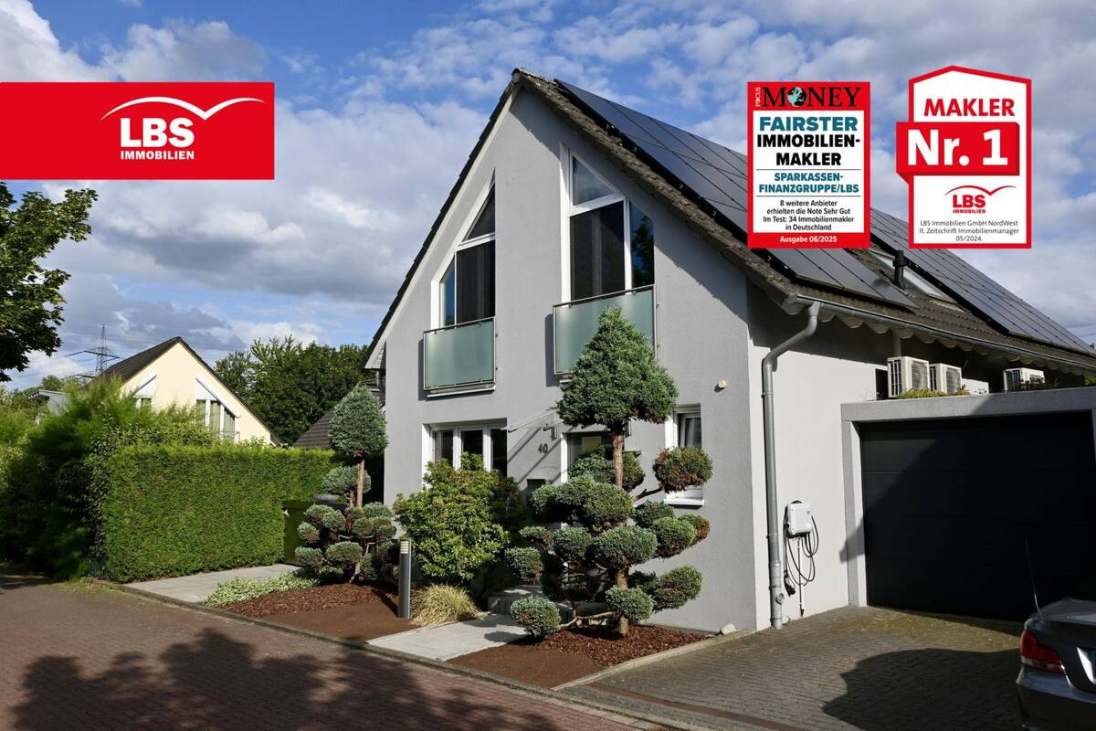 Modernes Einfamilienhaus im beliebten Schönebeck – 45359 Essen – Bild 1 von 9