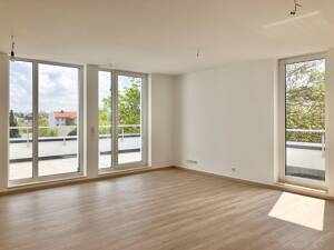 Exklusiver Erstbezug: Hochwertiges 2-Zimmer-Penthouse mit großer Terrasse in Kassel-Kirchditmold – 34130 Kassel – Vorschaubild 1