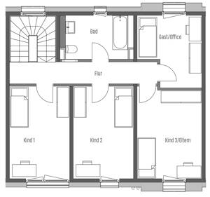 Ihr exclusives Townhouse am Riedberg wartet auf Sie | 6 Zimmer - 169 m² Wfl. | Garten, Dachterrasse – 60438 Frankfurt am Main – Vorschaubild 4