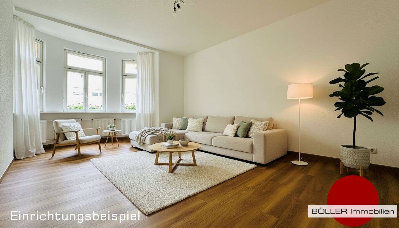 Südstadtflair! Schöne 3,5-Zi. Altbauwohnung im Erstbezug mit Einbauküche & Balkon! – Nürnberg – Vorschaubild 3