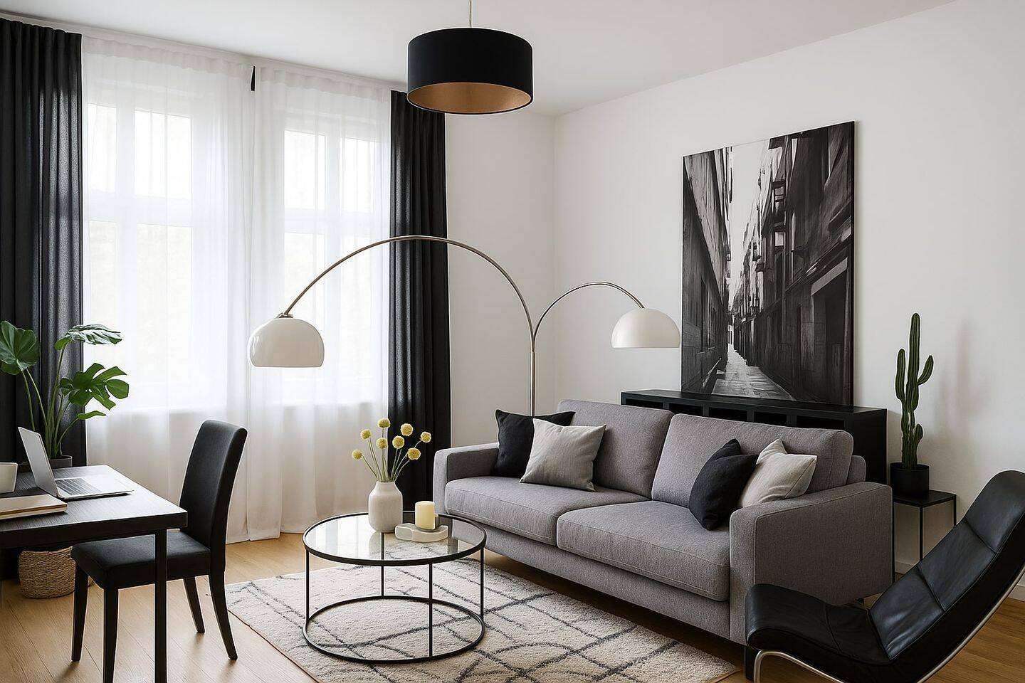 Einmalige Chance: Ikonische Wohnung mit ca. 70 m² Terrasse im Architekturdenkmal – Berlin – Bild 1 von 9