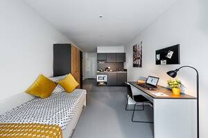 GreenStay - Studio-Apartment zur Miete in Essen - Für Expats und Studenten - Einheitsgröße - 25 m² – 45127 Essen – Vorschaubild 2
