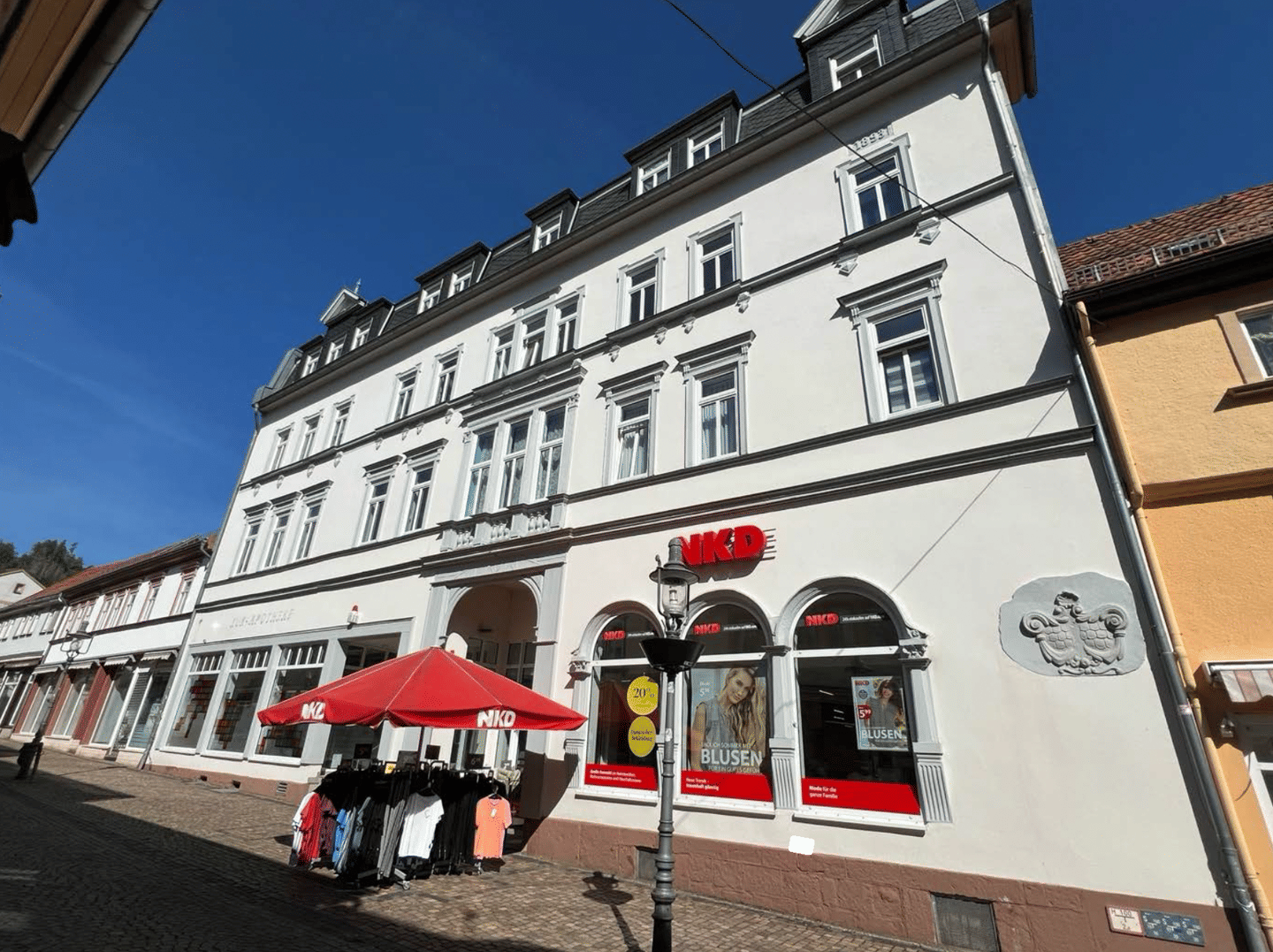 50 qm - 2-Zimmer-Wohnung in zentraler Innenstadtlage von Friedrichroda – PKW-Stellplatz möglich