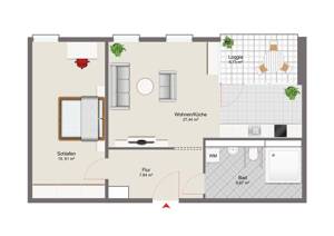 Care Living Gehrden, 3.Stock, rollstuhlgerecht – 30989 Gehrden – Vorschaubild 4