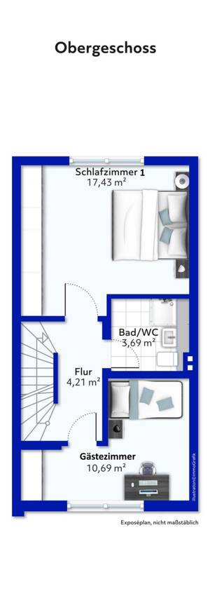 Mehr Raum fürs Leben: Endreihenhaus mit Garten und Garage – 22415 Hamburg – Vorschaubild 5