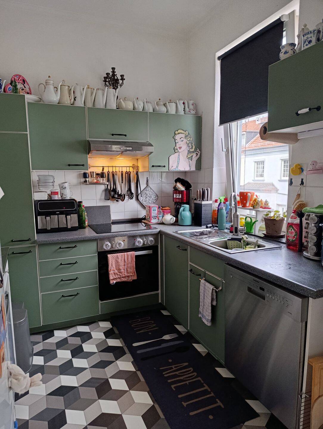 Maisonette-Wohnung mit offener Küche und Balkon – Bremen – Vorschaubild 8