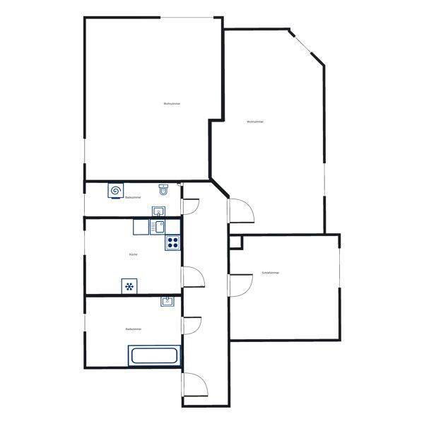 Großzügige Dachgeschoßwohnung mit Einbauküche! – Leipzig – Vorschaubild 8