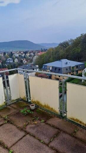 Schicke 1 Raum Wohnung mit Balkon und schöner Aussicht – Freital – Vorschaubild 5