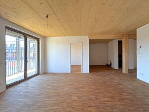 familienfreundliche 5-Zimmer-Neubauwohnung im Massivholzbau