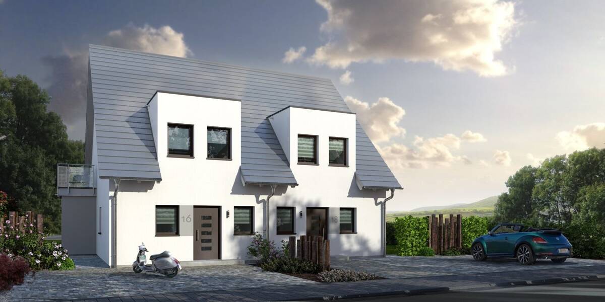 Ihr Traumhaus - Individuelle Doppelhaushälfte mit gehobener Ausstattung und Niedrigenergie-Standard – 45892 Gelsenkirchen – Bild 1 von 9