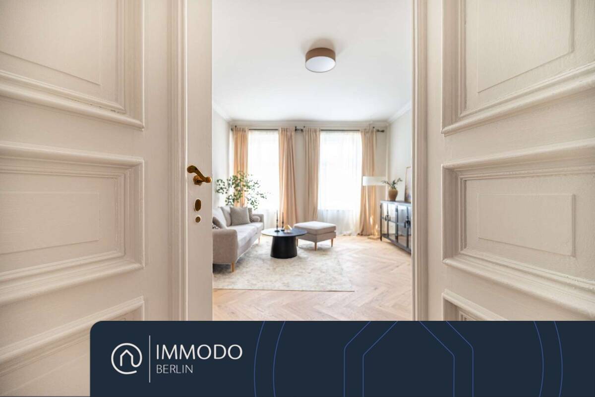 ? Designer-Wohnung nahe Schloss Charlottenburg! - Frisch sanierte 3,5-Zi-Whg inkl. Mobiliar & Küche – 14059 Berlin – Bild 1 von 9