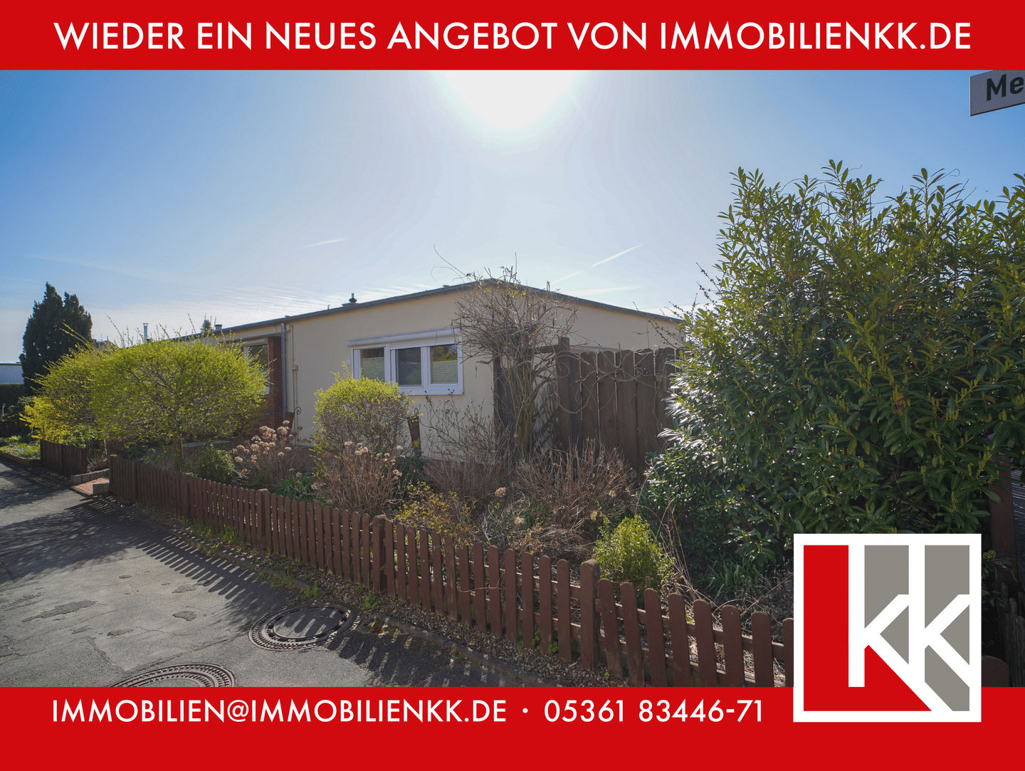 Wohnen im Bungalow in Vorsfelde: Modernisiert. Ebenerdig. Ruhig gelegen. – Wolfsburg – Bild 1 von 9