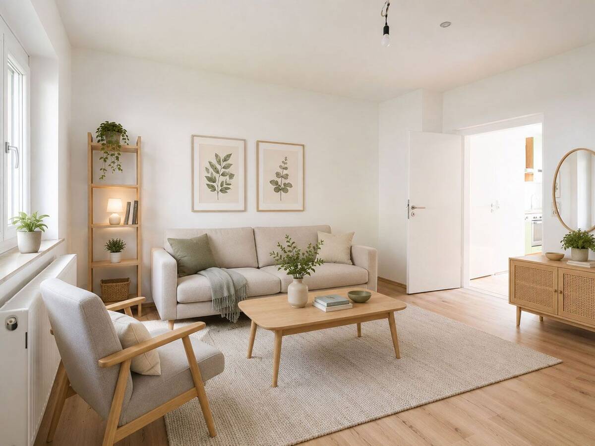 Attraktive 2-Zimmer Wohnung: hell und frisch saniert! – 86199 Augsburg – Bild 1 von 9
