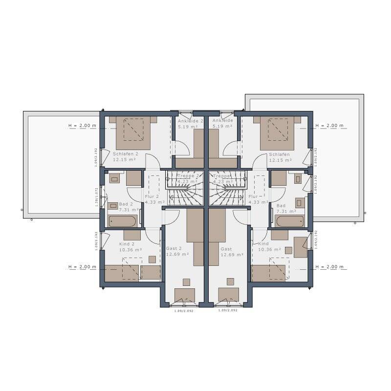 Preis 549´390 € für 1 Baupartner !!! Gemeinsam bauen, intelligent investieren – Rheinfelden (Baden) – Vorschaubild 7