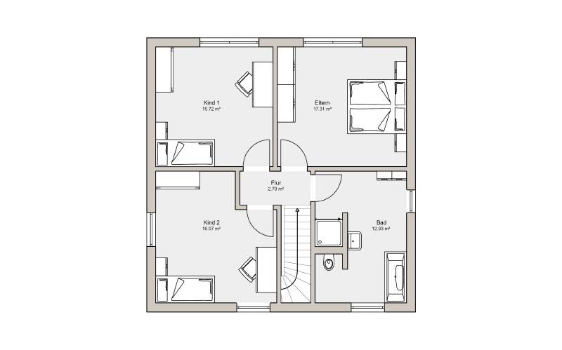 Entspanntes Wohngefühl auf zwei Etagen auf über 600m² Grundstück – Dresden – Vorschaubild 4