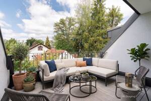 Exklusives Penthouse mit 4 Zimmern, großer Sonnenterrasse und offenem Wohnkonzept – 81739 München – Vorschaubild 6