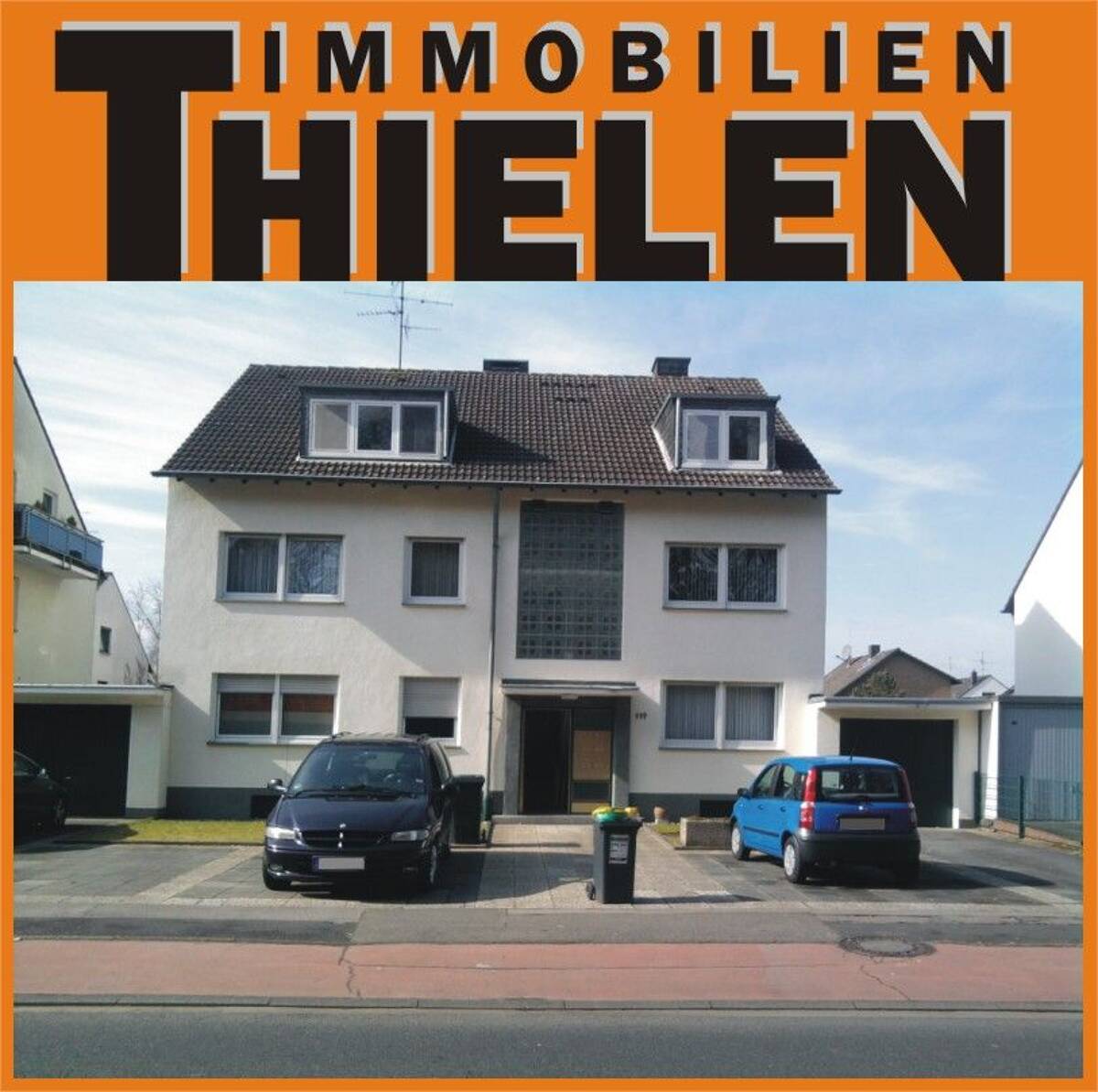 Attraktive 2-Zimmer-Wohnung mit Westbalkon in gepflegtem 6-Parteien-Haus. – 51147 Köln – Bild 1 von 9