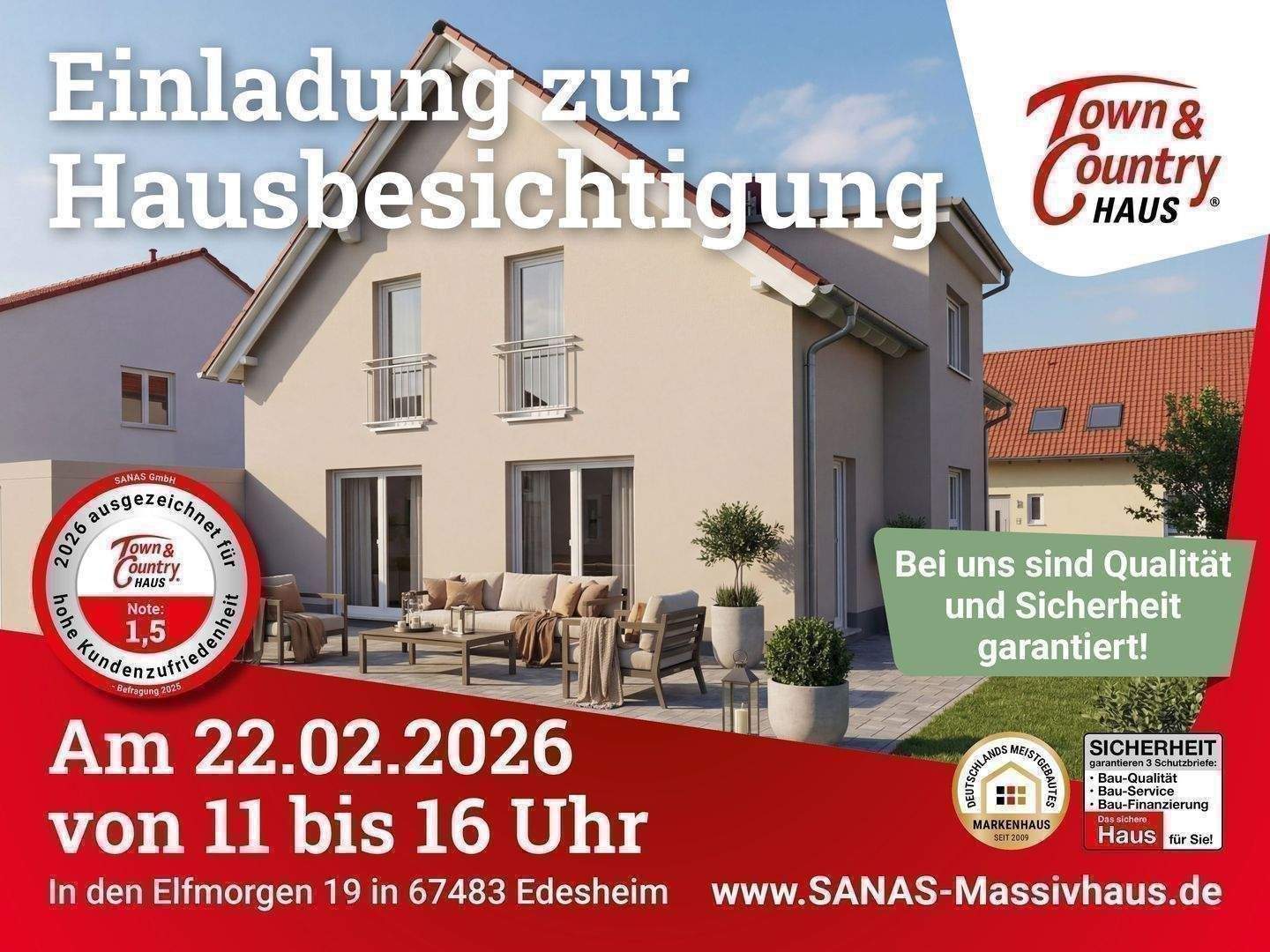 Hausbesichtigung Sonntag 22.02.26 von 11:00 bis 16:00 Uhr – Böchingen – Bild 1 von 9