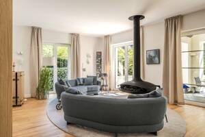 Understated elegance in Wannsee: Renovated hipped-roof villa with a sauna and swimming pond on a sunny lot – 14109 Berlin – Vorschaubild 6