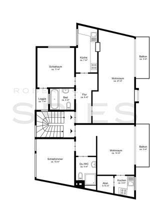 Mehrfamilienhaus mit 10 Wohneineinheiten und 4 Garagenstellplätze in der Neustadt – 28199 Bremen – Vorschaubild 8