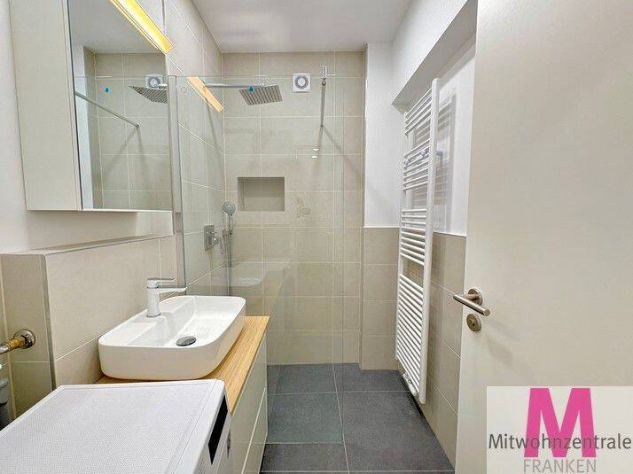 WG Zimmer zum Erstbezug in 2-Zimmerwohnung in der Südstadt – Nürnberg – Vorschaubild 8
