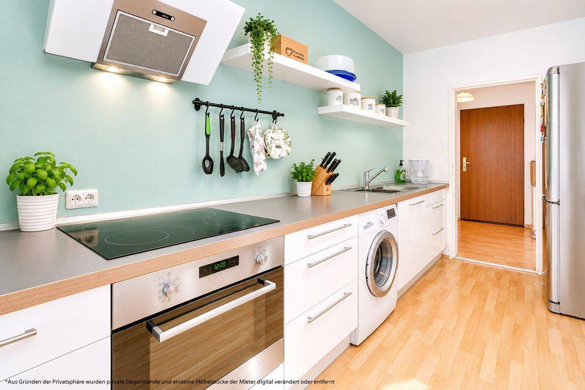 AIGNER - Helle 2-Zimmer-Wohnung mit großzügigem Südbalkon in ruhiger Lage – München – Vorschaubild 3
