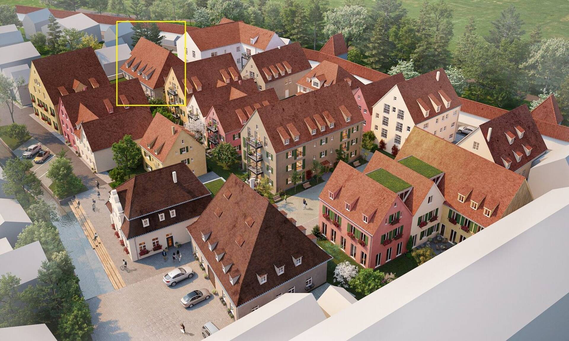 Etagenwohnung in 86720 Nördlingen mit 44,8 m² kaufen