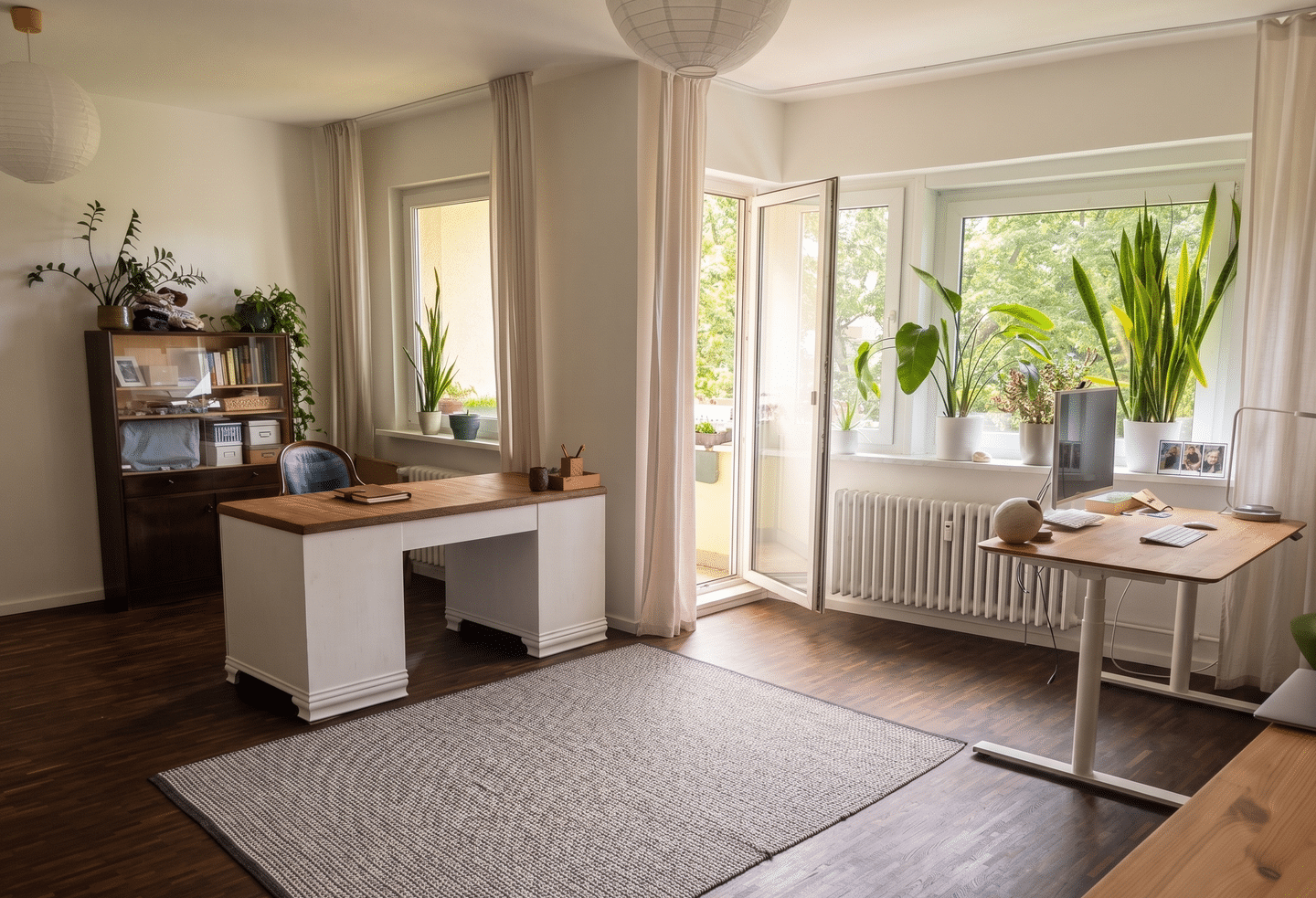Provisionsfrei & bezugsfertig: lichtdurchflutete ruhige 2,5 Zimmer in Park- & Seenähe im Afrikanischen Viertel