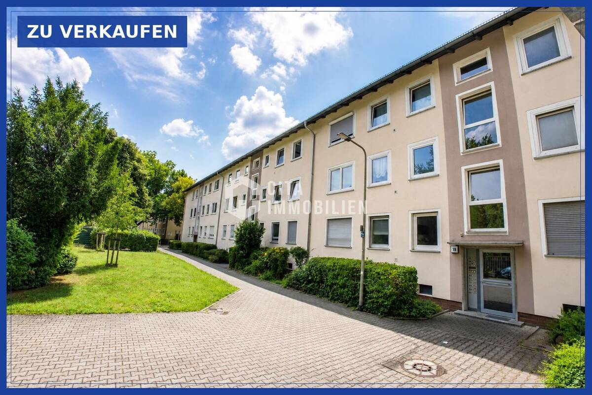 Renovierte 2-Zimmer-Wohnung mit Balkon und Einbauküche in Frankfurt-Dornbusch – 60320 Frankfurt am Main – Bild 1 von 7