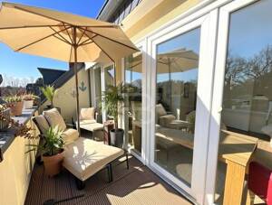 Maisonette mit besonderem Wohngefühl und sonniger Loggia!