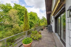 AIGNER - Dachterrasse am Isarhochufer: Maisonettewohnung in priviligierter Lage in Harlaching
