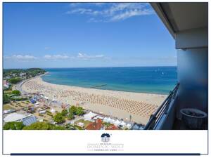 Maritim-Residenz: Wohnung mit Blick auf Strand / Ostsee