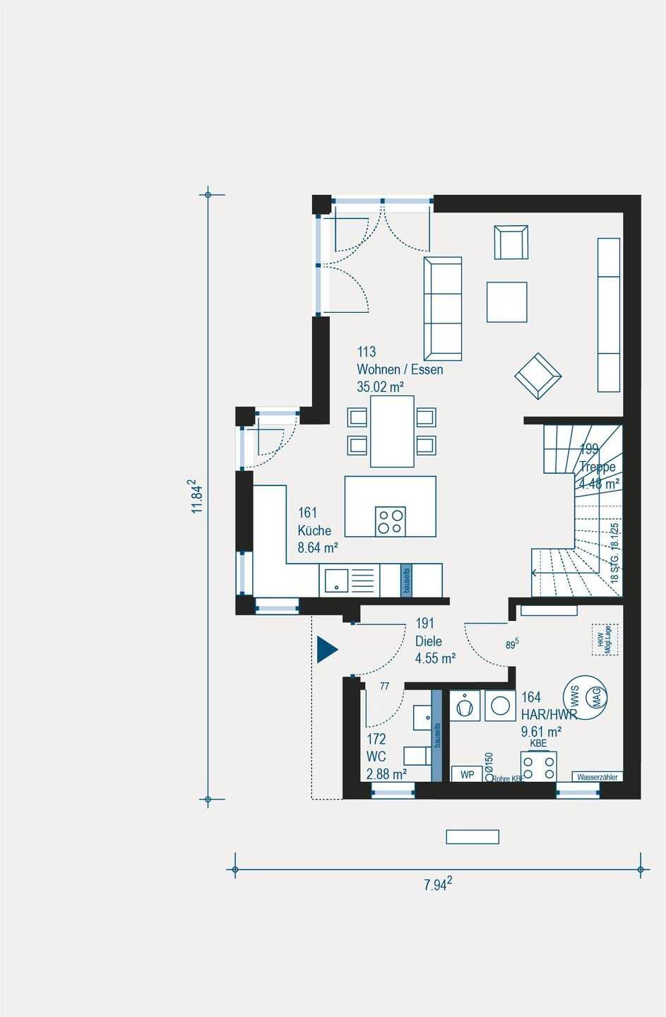 Neubau mit Wärmepumpe und bester Lage – Mönchengladbach – Vorschaubild 6