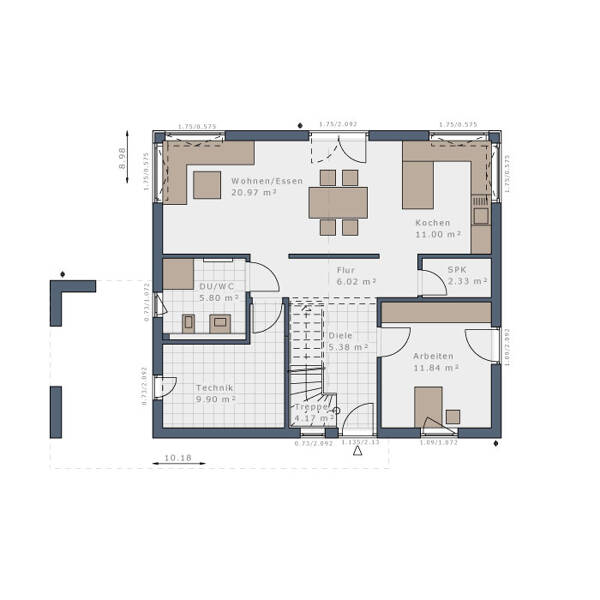 Einfamilienhaus in 58454 Witten mit 155 m² kaufen