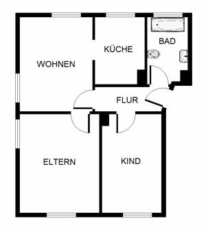 3-Zimmer-Wohnung in Gelsenkirchen Scholven – 45896 Gelsenkirchen – Vorschaubild 8