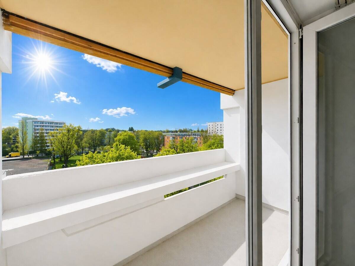 Walk like an Egyptian: Renovierte 1 Zi.-Whg. mit Balkon, EBK, Möbeln, 4. Obergeschoss, Pharao-Haus – München – Vorschaubild 6