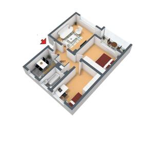 Tolle 3-Zimmer-Wohnung im Erdgeschoss mit Balkon in Hagen Vorhalle!